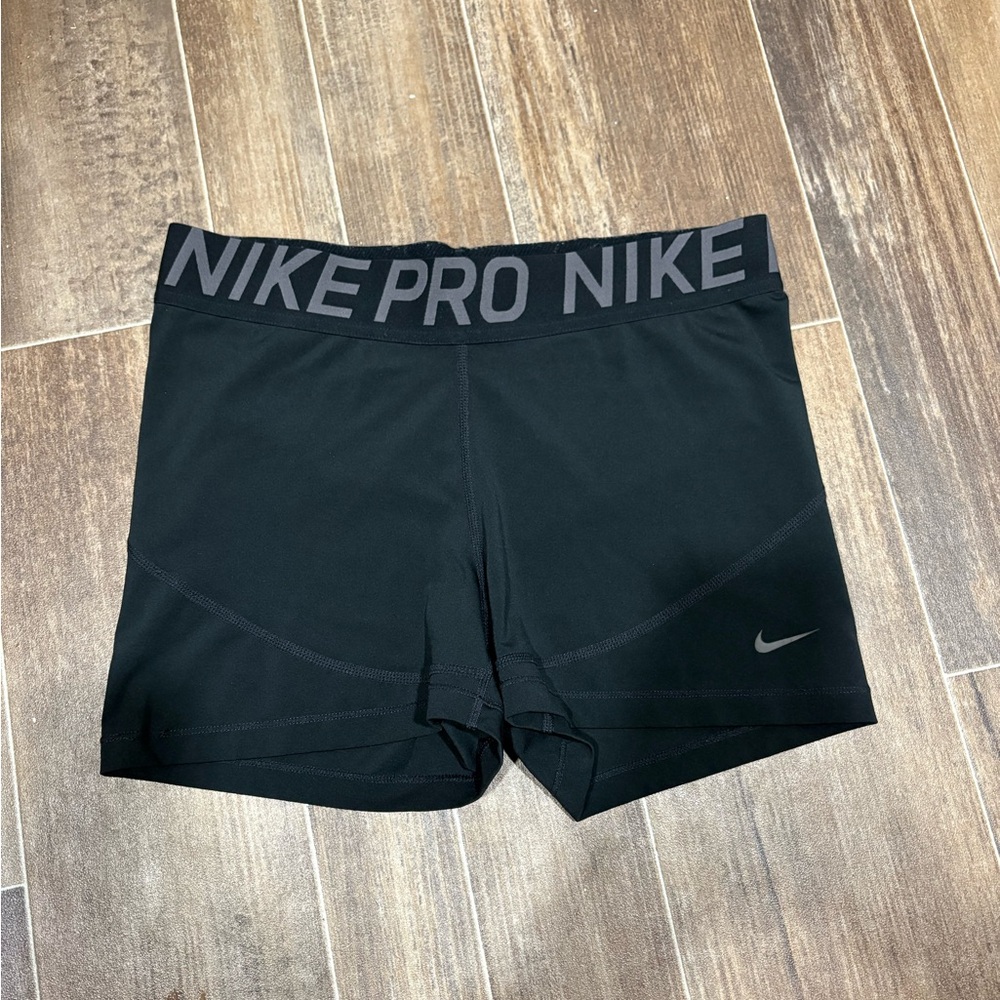 Nike Pro Black Athletic Shorts 3”